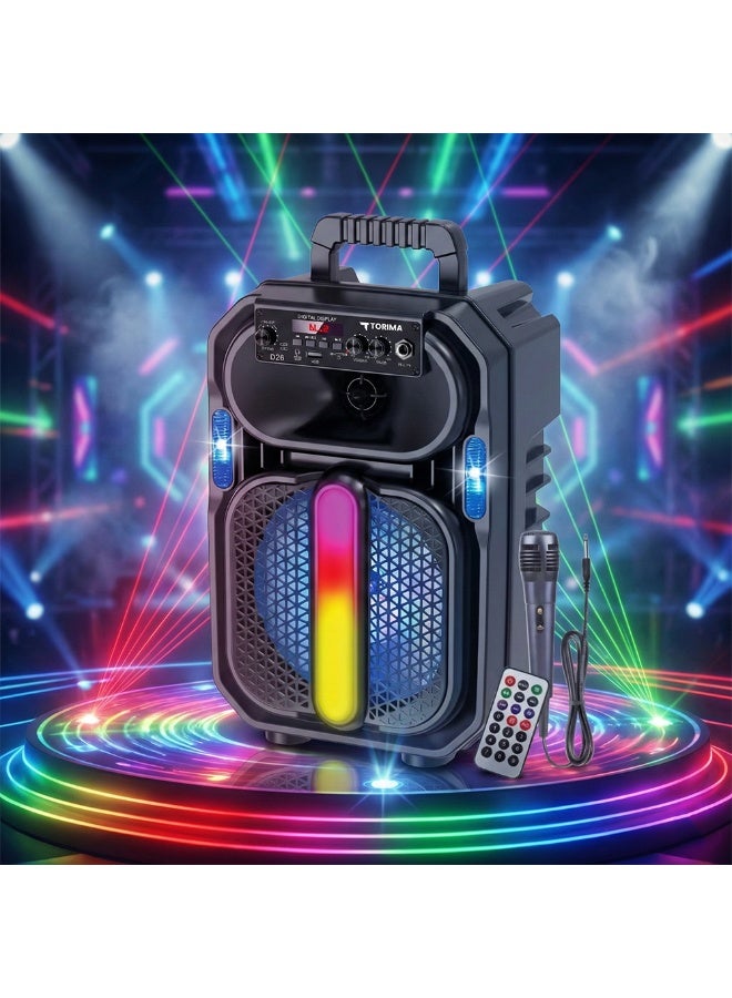 Torima مكبر صوت لاسلكي TORIMA D26 أسود - Image 2